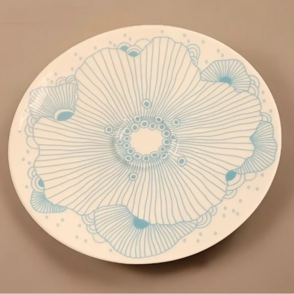 Crate & Barrel YELLENA 2014 Limited Edition Blue Saucer ONLY Teacup Replacement